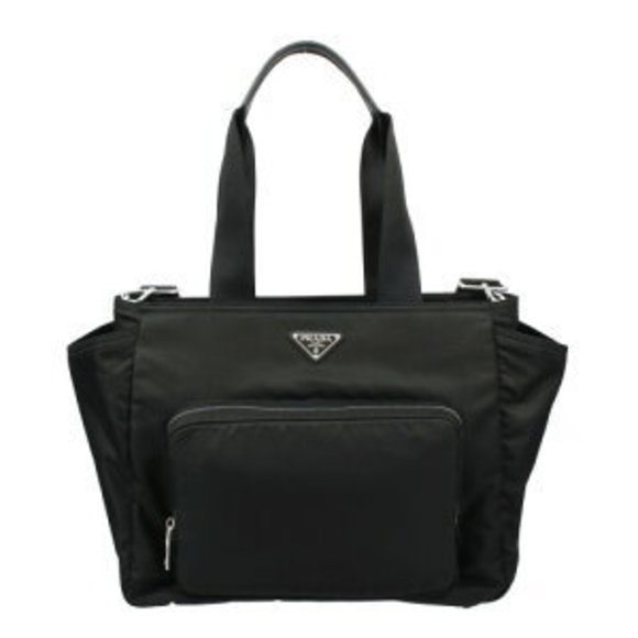 Prada Mothers Bag Black V NERO - Picture 1 of 8